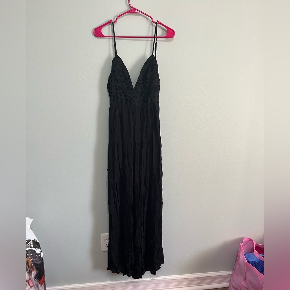 Black Wide Leg Jumpsuit